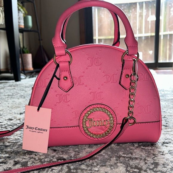 Juicy Couture Handbags - Juicy Couture Pink Dome Satchel – NWT
